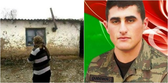Fevral şəhidimizin yaşadığı evin halı ÜRƏK PARÇALADI: Uçuq, sökük...