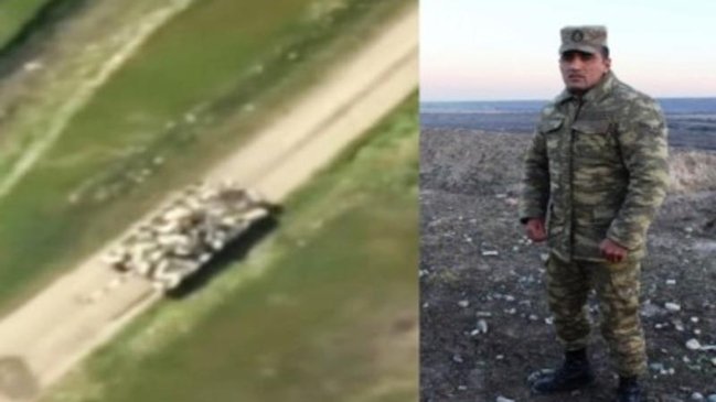 Döyüşə-döyüşə tankları arxasınca apardı, erməni postunu ələ keçirdi - VİDEO