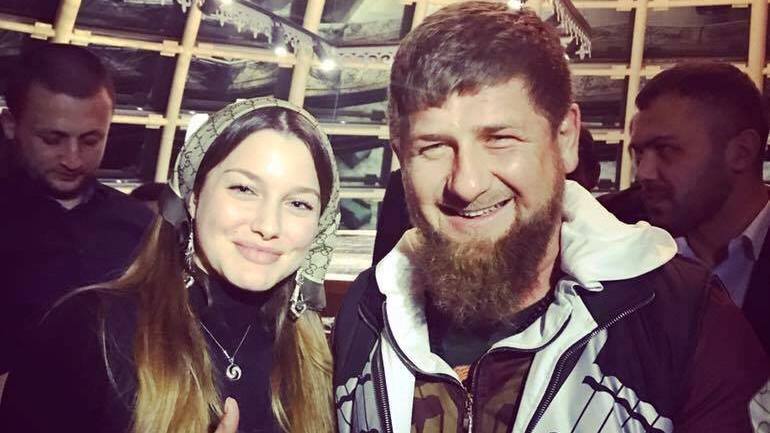 ASGA Rusiya nümayəndəliyinin üzvü Ramzan Kadırovla - FOTOLAR