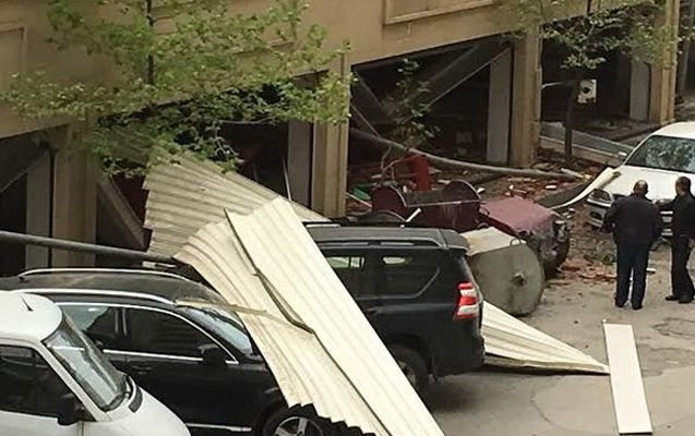 Azərbaycanlı iş adamının restoranı partladıldı - Özü isə yaralandı