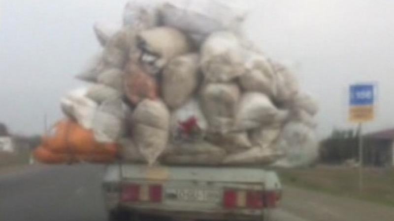 Azərbaycanda qarışqanın rekordunu təzələyən sürücü - VİDEO