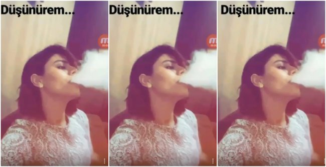 Nişanlısından ayrılan Rəqsanənin qızı depressiyaya düşdü, qəlyan çəkdi + VİDEO