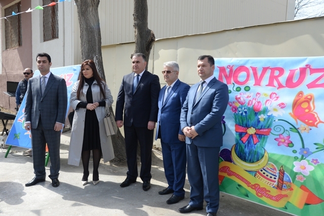 Nəsimi rayonunda Novruz bayramı ərəfəsində  növbəti “Abad həyət” sakinlərin ixtiyarına verildi