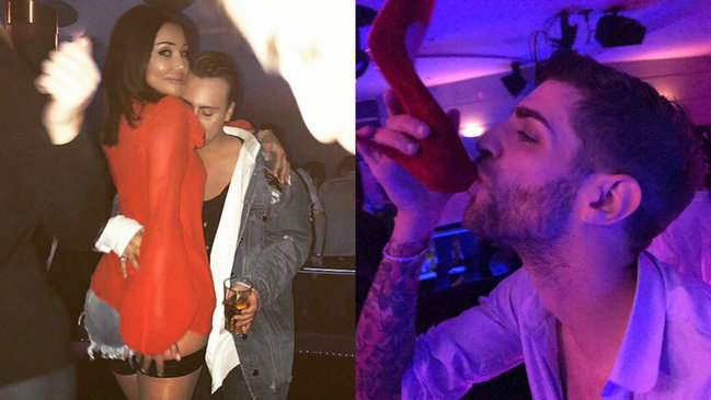 Azərbaycanın ən cazibədar modeli ayaqqabısında sevgilisinə içki içirtdi - BİABIRÇILIQ -  FOTOLAR