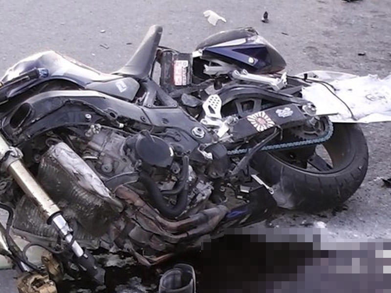 Motosiklet aşdı: SÜRÜCÜ ÖLDÜ