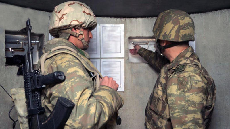 Zakir Həsənov cəbhədə - FOTOLAR