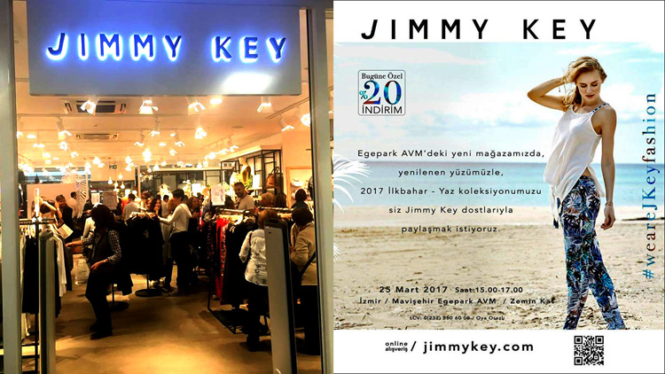 “Jimmy Key”-in növbəti dükanının açılışı oldu – İZMİRDƏ