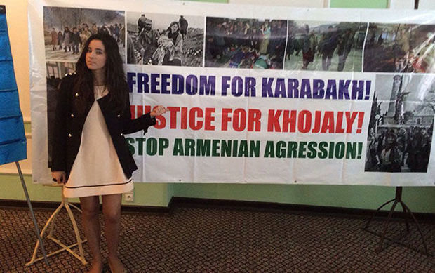 Azərbaycanlı tələbə erməni müəllimi universitetdən qovdurdu - FOTO