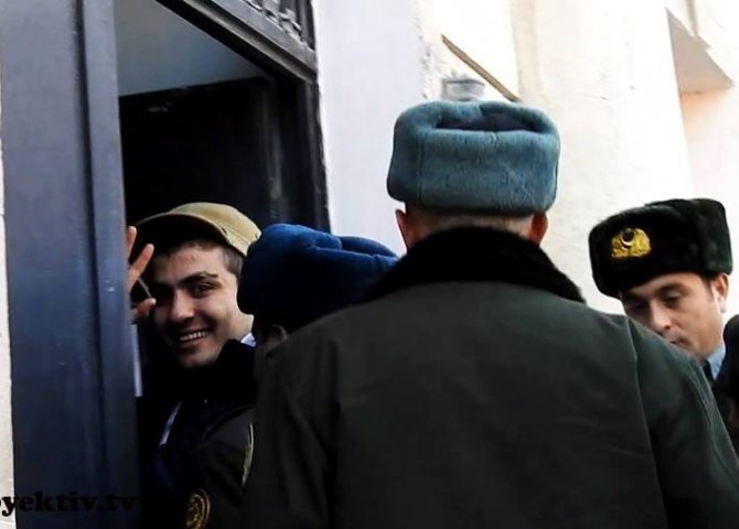 Mehman Hüseynovun həbsdən sonra ilk - FOTOSU