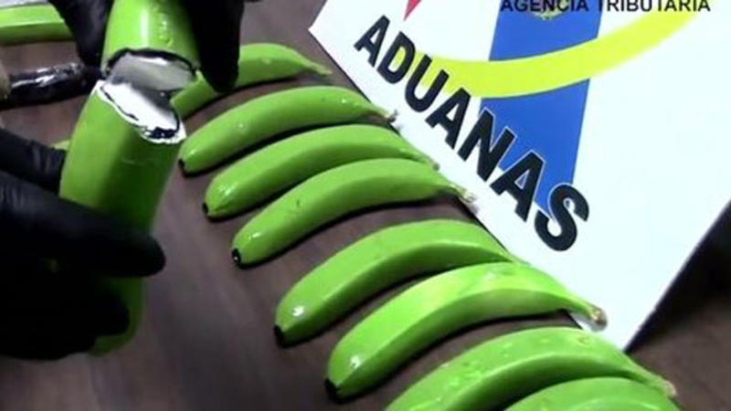 Bananın içindən narkotik çıxdı - VİDEO