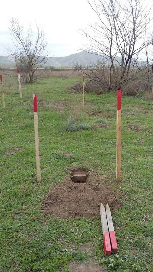 Cocuq Mərcanlıda tank əleyhinə mina tapılıb (FOTO)