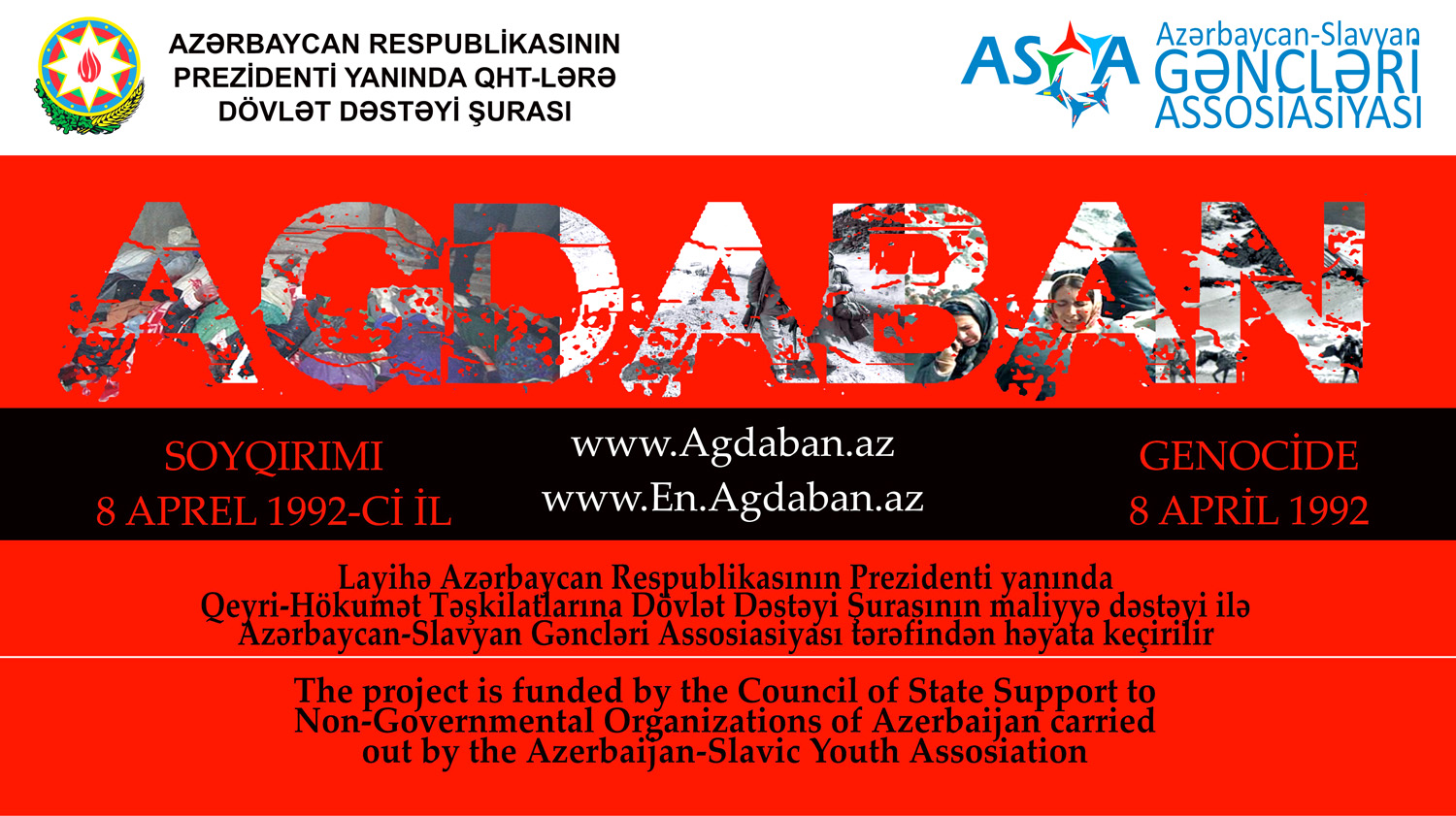 ASGA Ağdaban qətliamının tanıdılması məqsədilə layihəyə başladı – ŞURANIN DƏSTƏYİ İLƏ (Agdaban.az)
