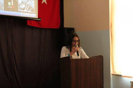 Atatürk Liseyində 31 mart qurbanları yad edilib