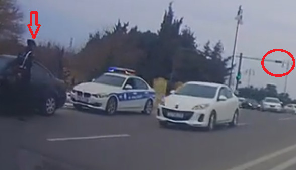 Yol polisinin və kameranın qarşısında da qayda pozanlar var – 501 - Real VİDEO