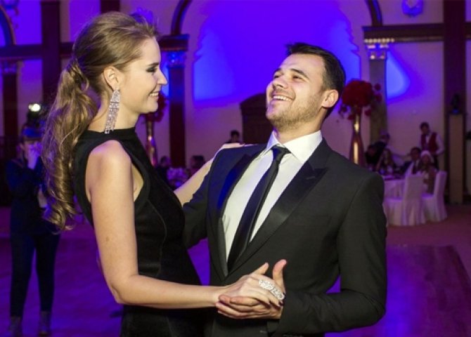 Emin Ağalarov sevgilisi ilə bir arada - FOTO