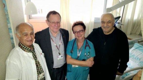 Abid Şərifovun ürəyində şuntlama əməliyyatı aparılıb - Xəstəxanadan FOTO