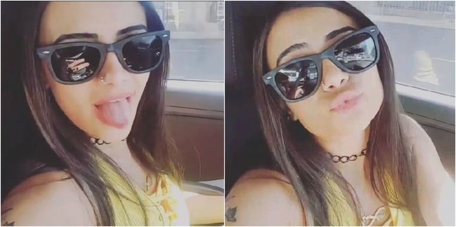 Azərbaycanlı gəlin namizəddən BİABIRÇI VİDEO: Öpüş göndərib dili ilə...