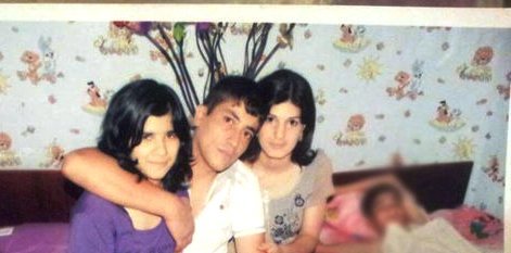 Əmisinə qoşulub qaçan qızın əmisi və arvadı ilə FOTOSU: 