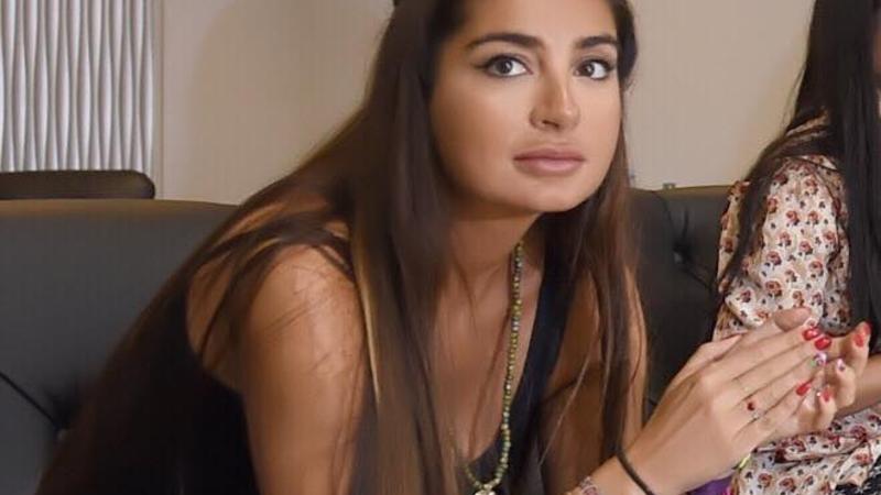 Arzu Əliyeva oğlu ilə kinoteatrda - FOTO