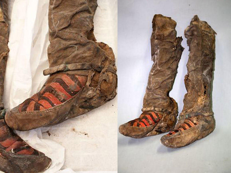 1100 il əvvələ aid qadın cəsədi tapıldı - Ayağında 