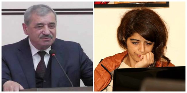 İcra başçısının sillə çəkdiyi xanım jurnalist: