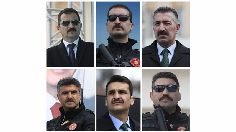 Ərdoğanın bığı dəbə düşdü - FOTO