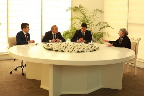 Azay Quliyev seçiciləri ilə növbəti görüşünü keçirib