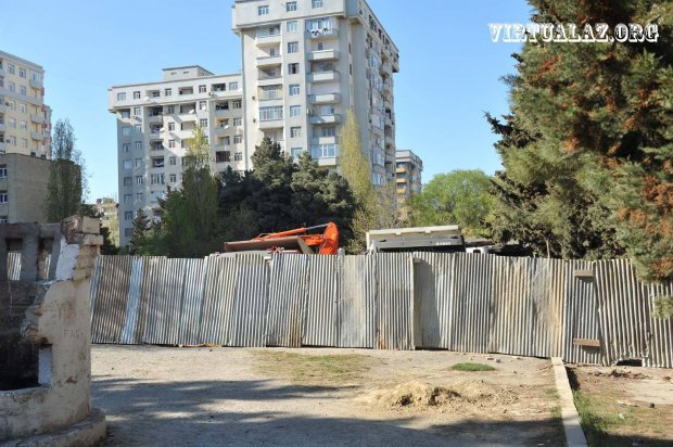 Bakıda şəhidin abidəsini götürdülər, adına salınmış parkı sökdülər…