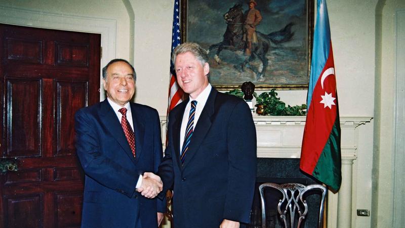 Heydər Əliyev Ağ Evdə Klintona Qarabağla bağlı nələr dedi? - İlk dəfə yayılan STENOQRAM