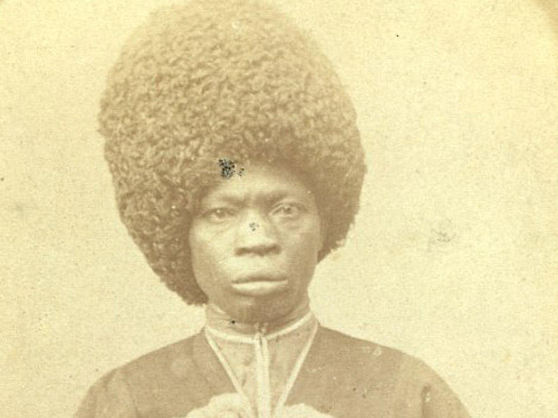 XIX əsrdə Qarabağda yaşamış qaradərili - FOTO