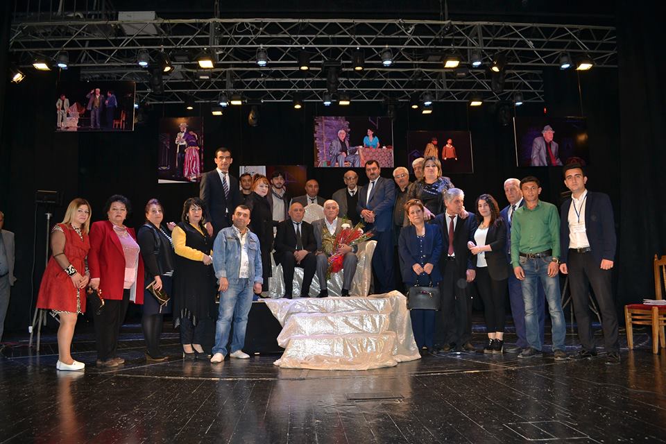 Mingəçevir Teatrında Yaradıcılıq gecəsi keçirildi.
