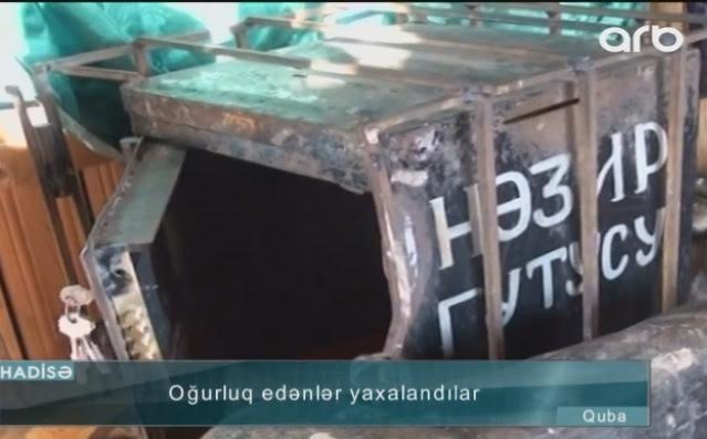 Oğrular bu dəfə nəzir qutusundakı pula göz tikdi – VİDEO