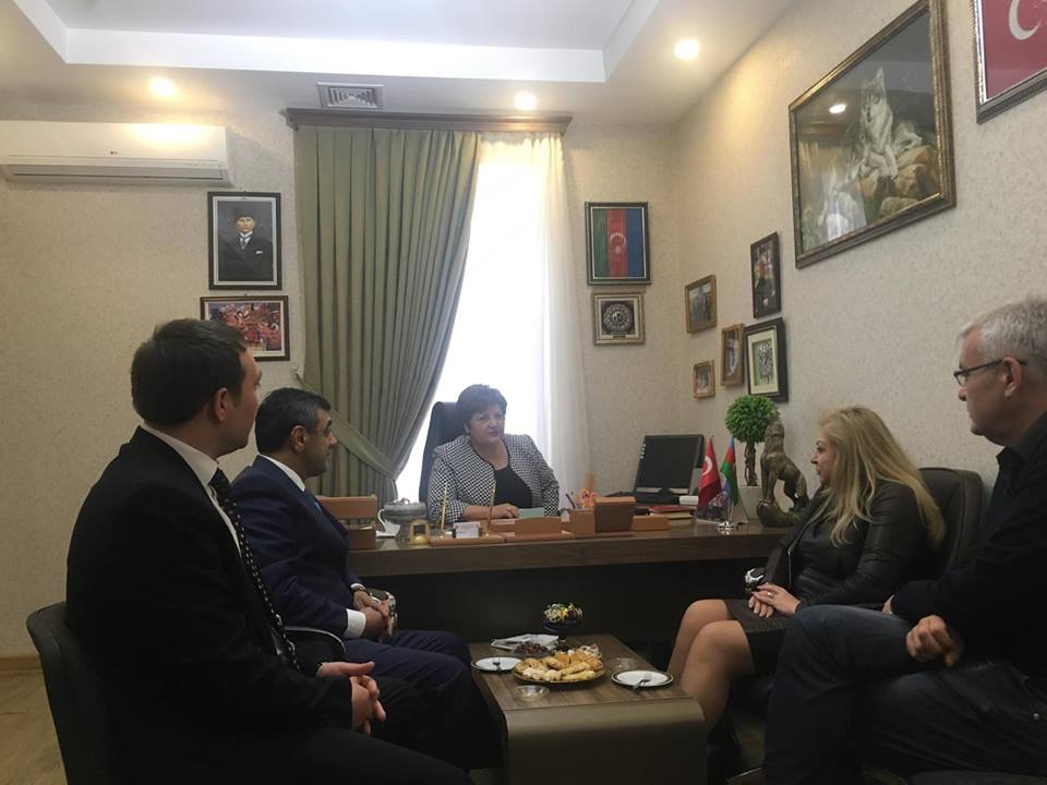 Moldovanın sabiq ombudsmanı Aurelia Qriqoriuya Azərbaycan – Türkiyə Evini ziyarət edib