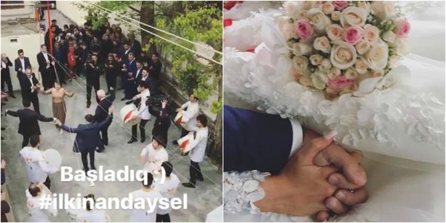 Oğlan evi gəlini gətirməyə getdi: İlkinin toyundan YENİ FOTOLAR