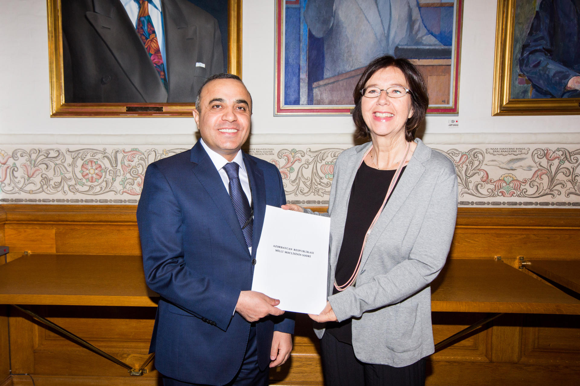 Azay Quliyev ATƏT PA-nın baş katibi ilə görüşüb (FOTO)