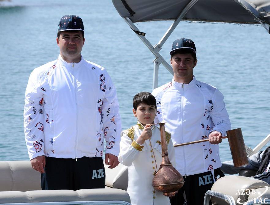 Mingəçevirdə Su festivalı keçirilib - FOTO