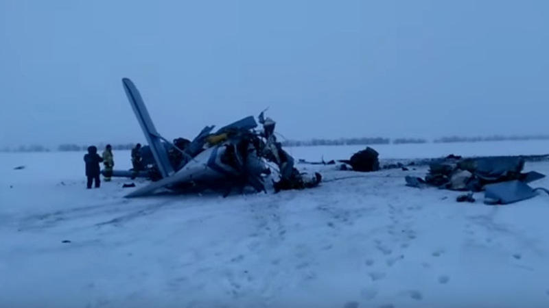 Rusiyada təyyarə qəzaya uğradı – SON DƏQİQƏ