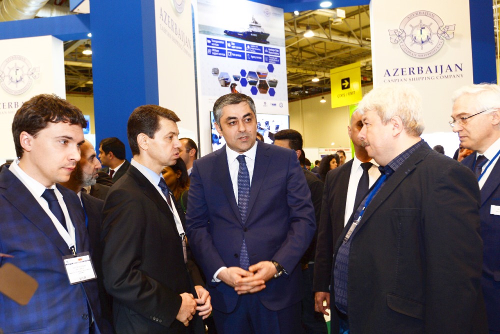 16-cı Xəzər Beynəlxalq Nəqliyyat, Tranzit və Logistika sərgisinin açılışı olub