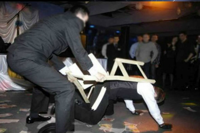 Bakıda toyda QAN DÜŞDÜ: Yaralılar var — FOTOLAR