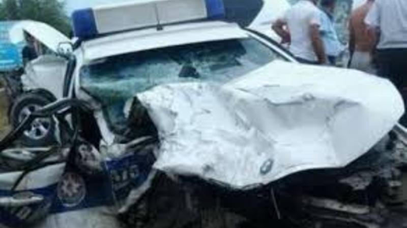 DYP maşını Salyanda dəhşətli QƏZA TÖRƏTDİ: 2 ölü, 5 yaralı