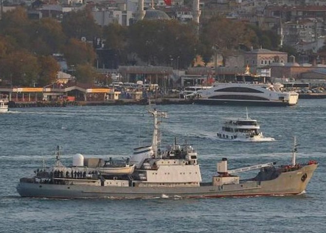 Rusiyanın hərbi gəmisi