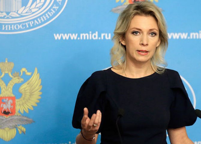 Mariya Zaxarova Azərbaycan jurnalistlərini təhqir etdi: