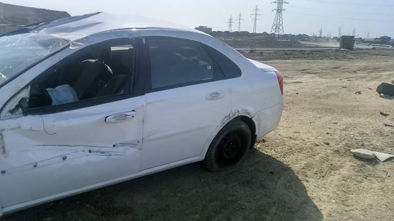 Sürücü təmir gedən yolu səhv saldı: Hövsanda ağır qəzadan FOTOLAR