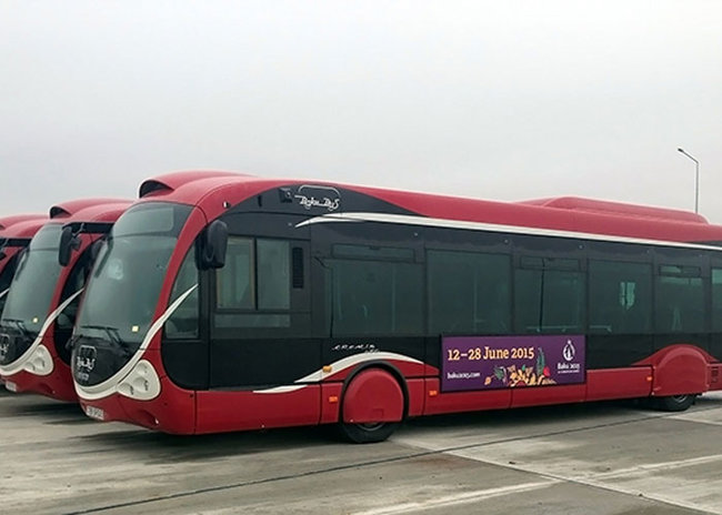 Avtobusda sərnişinlər cərimələnəcək - FOTOLAR