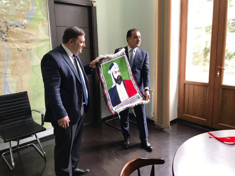 Gəncə şəhəri ilə Kutaisi şəhəri arasında əməkdaşlıq lbəil möhkəmlənir