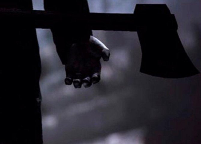 Ər arvadını baltaladı - Ucarda dəhşətli qətl