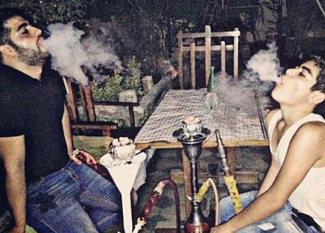 2 uşaq anasını maşınla öldürən 14 yaşlı biznesmen oğlunun eyş-işrət - Fotoları