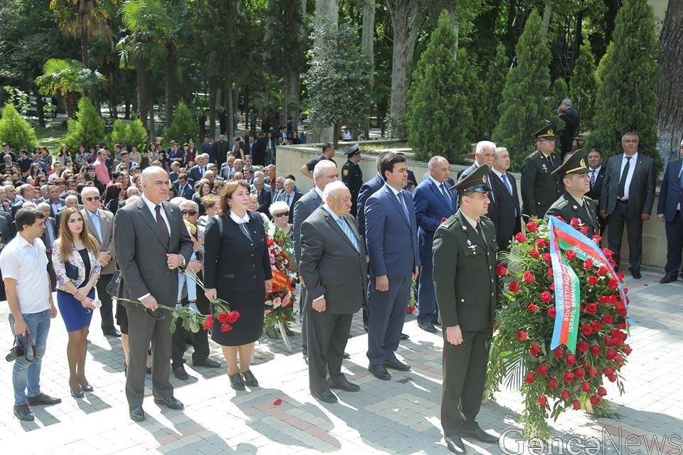 Gəncədə 9 may “Qələbə günü” münasibəti ilə tədbir keçirilib