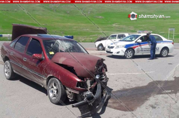 Erməni hərbçilər qəzaya düşdü - Yaralılar var