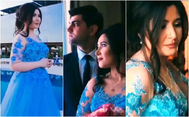 Könül Kərimovanın qızı Ləman və nişanlısından möhtəşəm 